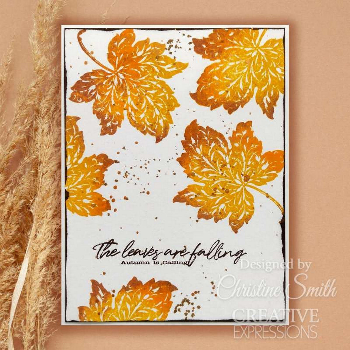 Creative expressions • taylor made journals clear stamp set fall favourites