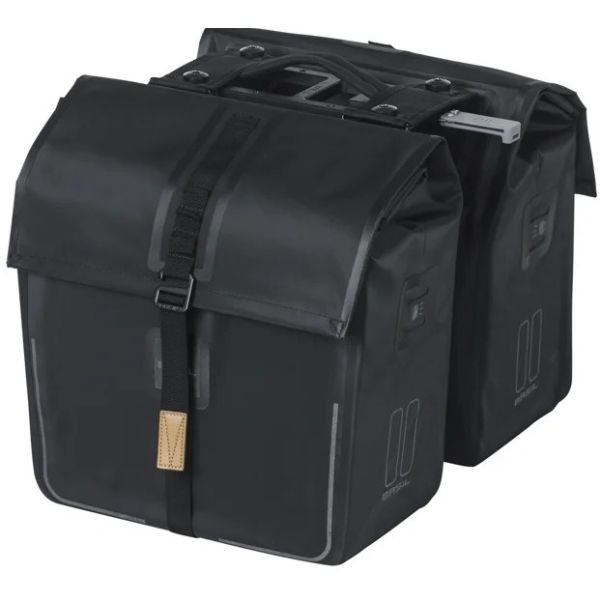 Sac Basil urban dry mik 2.0 double noir mat | 50l