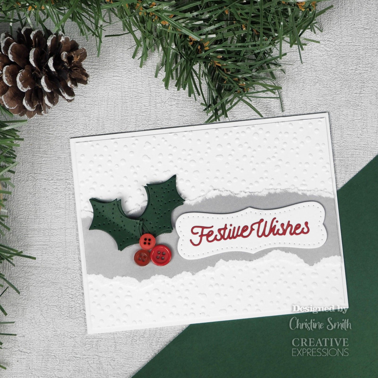 Creative expressions • craft die elegant poinsettia