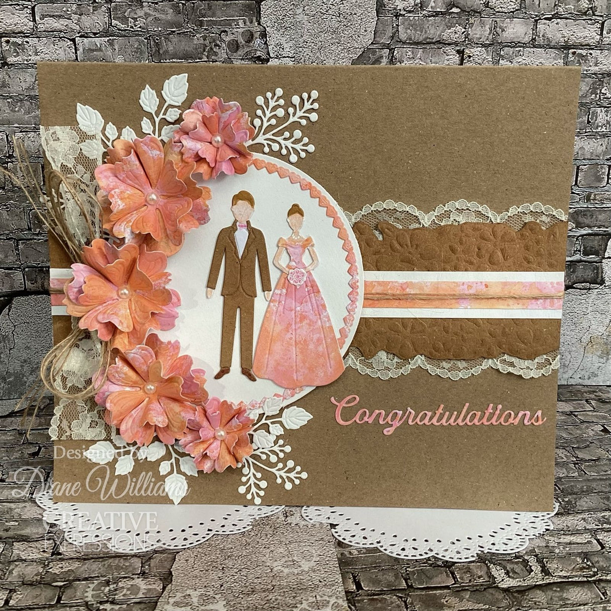 Creative expressions • everlasting love craft die rose blossoms