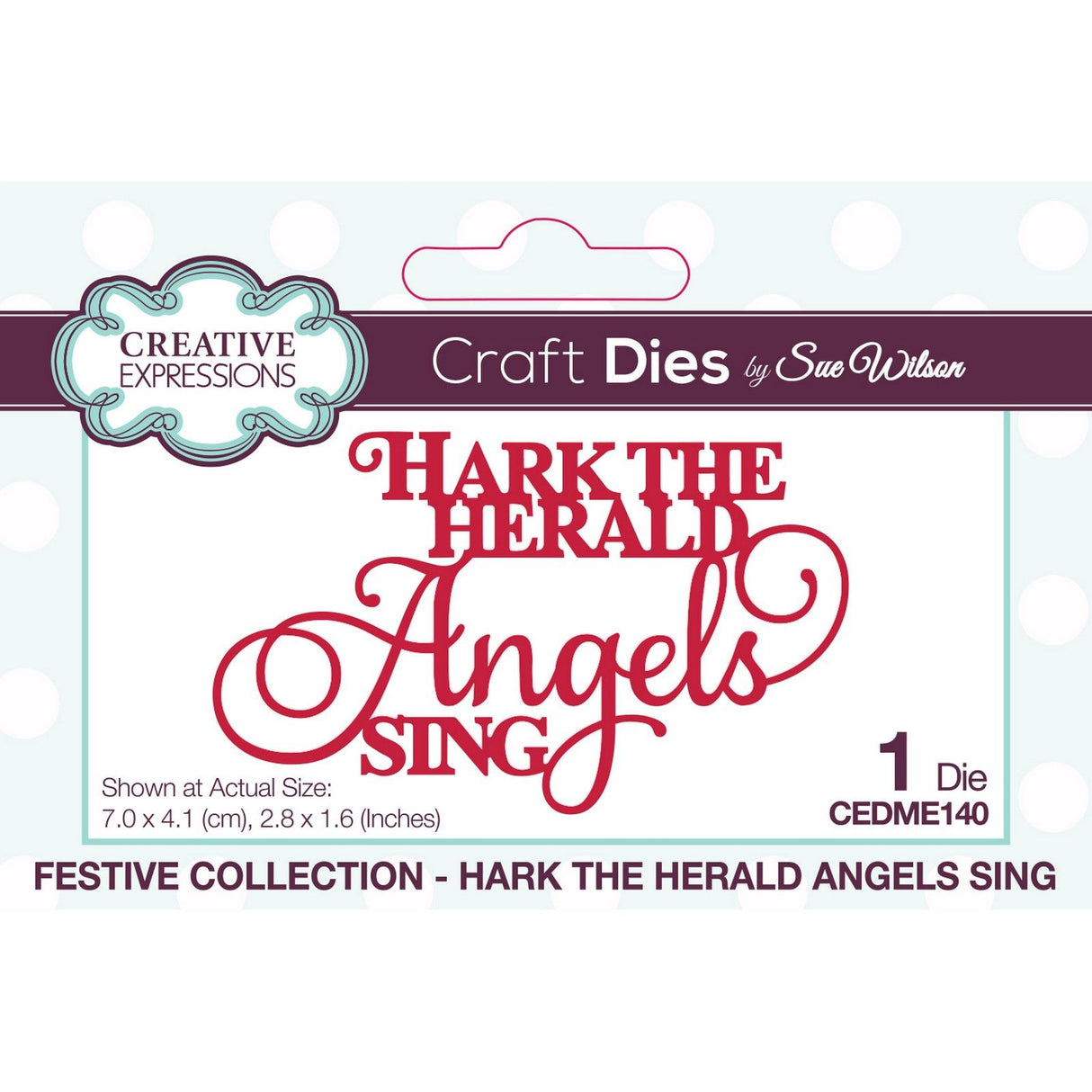 Creative expressions • festive snijmal hark the herald angels sing
