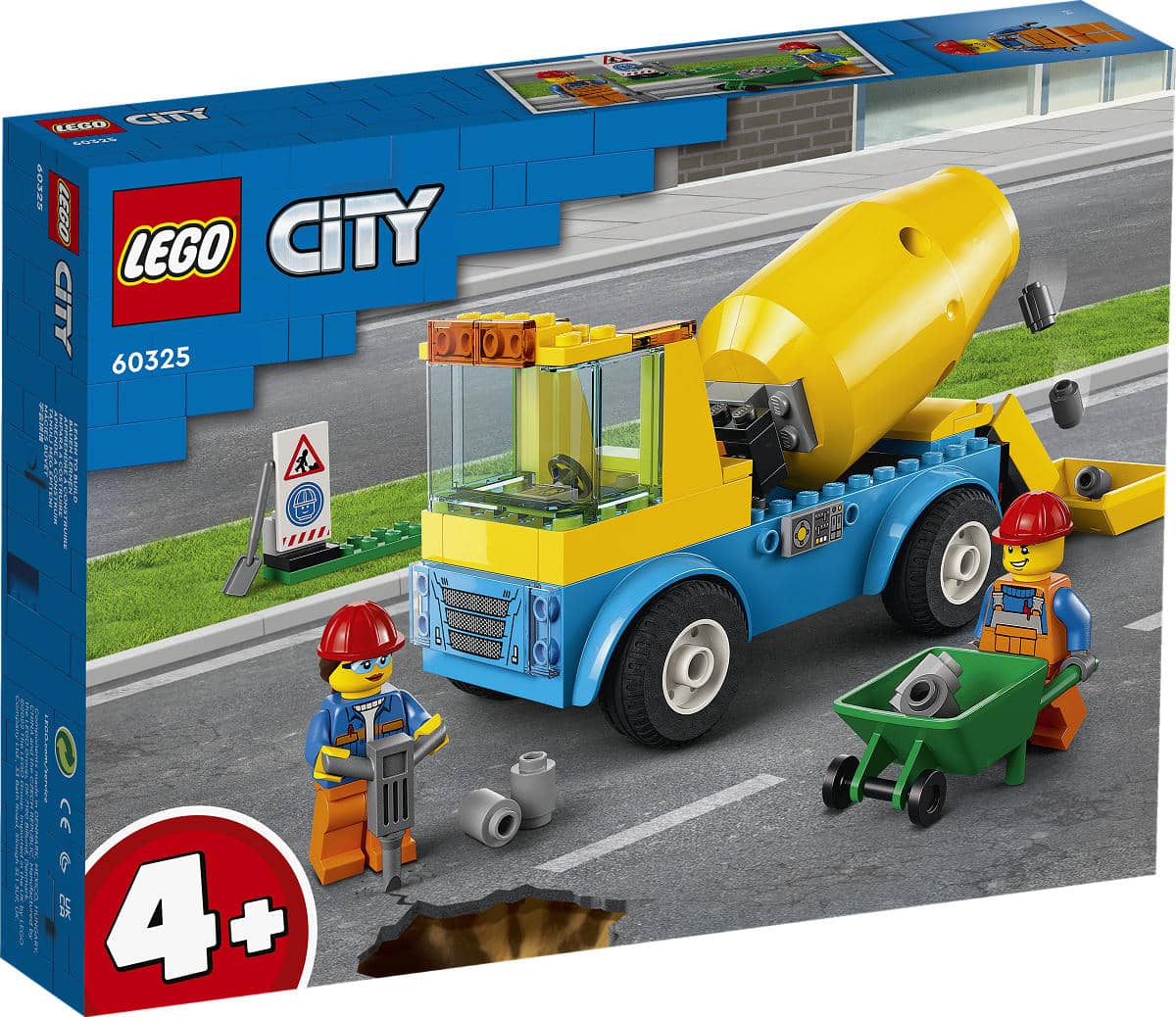 City Lego - 60325 Ciment Car
