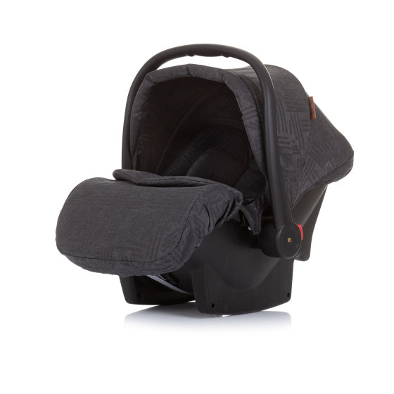 Siège d'auto Chipolino Aspen avec adaptateurs 40-85 cm groupe 0+ ébène
