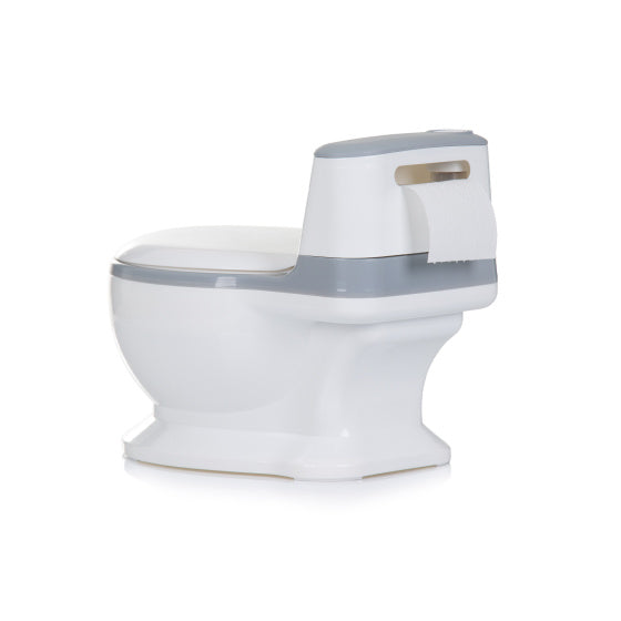 Chipolino lux pot éducatif avec effet chasse d'eau blanc gris