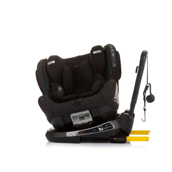 Chipolino Peak siège auto i-size 40-150 cm isofix 360° noir obsidienne