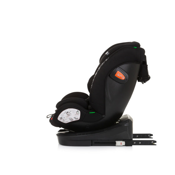 Chipolino siège auto i-size 40-150 cm isofix 360° noir obsidienne