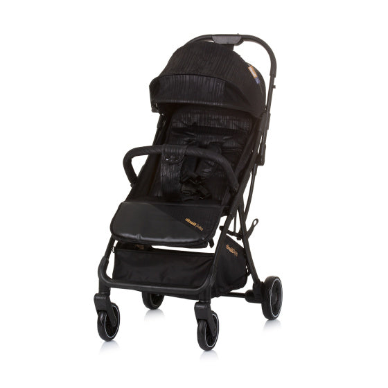 Chipolino Kiss Autofolding Foldable Buggy Obsidian Black