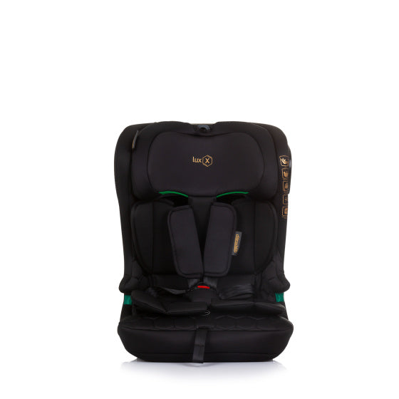 Chipolino Lux X Seat d'auto I-Size 76-150 cm Isofix Obsidian Black