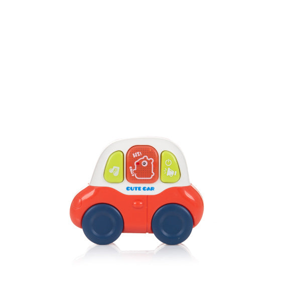 Chipolino Funny Animaux Walker avec jouer de la musique de voiture rose