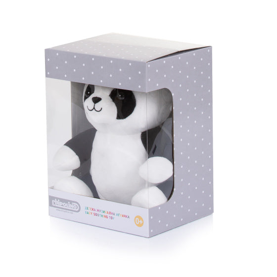 Chipolino en peluche bébé lampe de nuit câblée panda avec lumière musicale