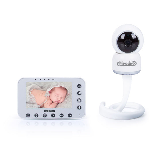 Chipolino Atlas Babyfoon avec appareil photo 4.3 LCD-Display Baby Monitor