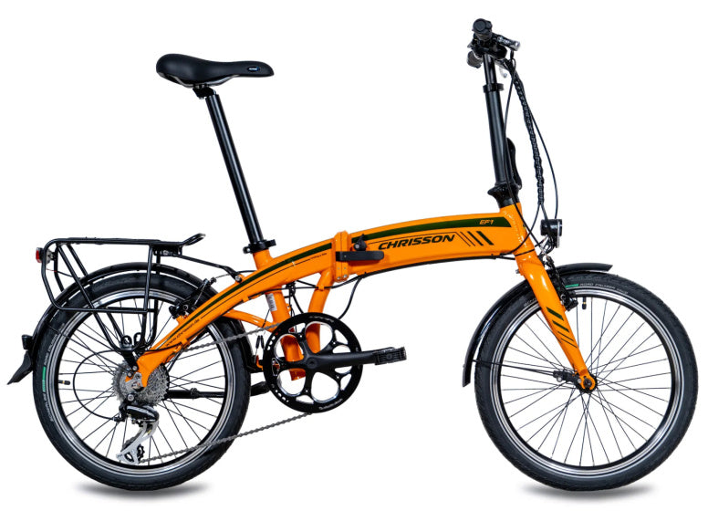 Chrisson ef1 20 pouces 32 cm unisexe 8sp v-brakes orange