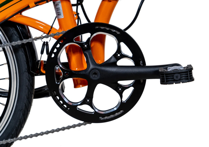 Chrisson ef1 20 pouces 32 cm unisexe 8sp v-brakes orange