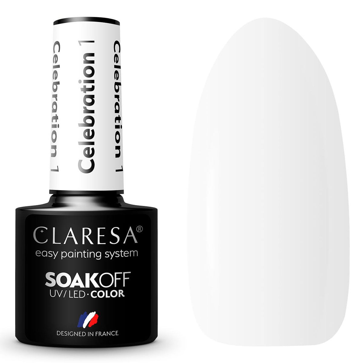 Claresa vernis gel uv led 5ml célébration 1