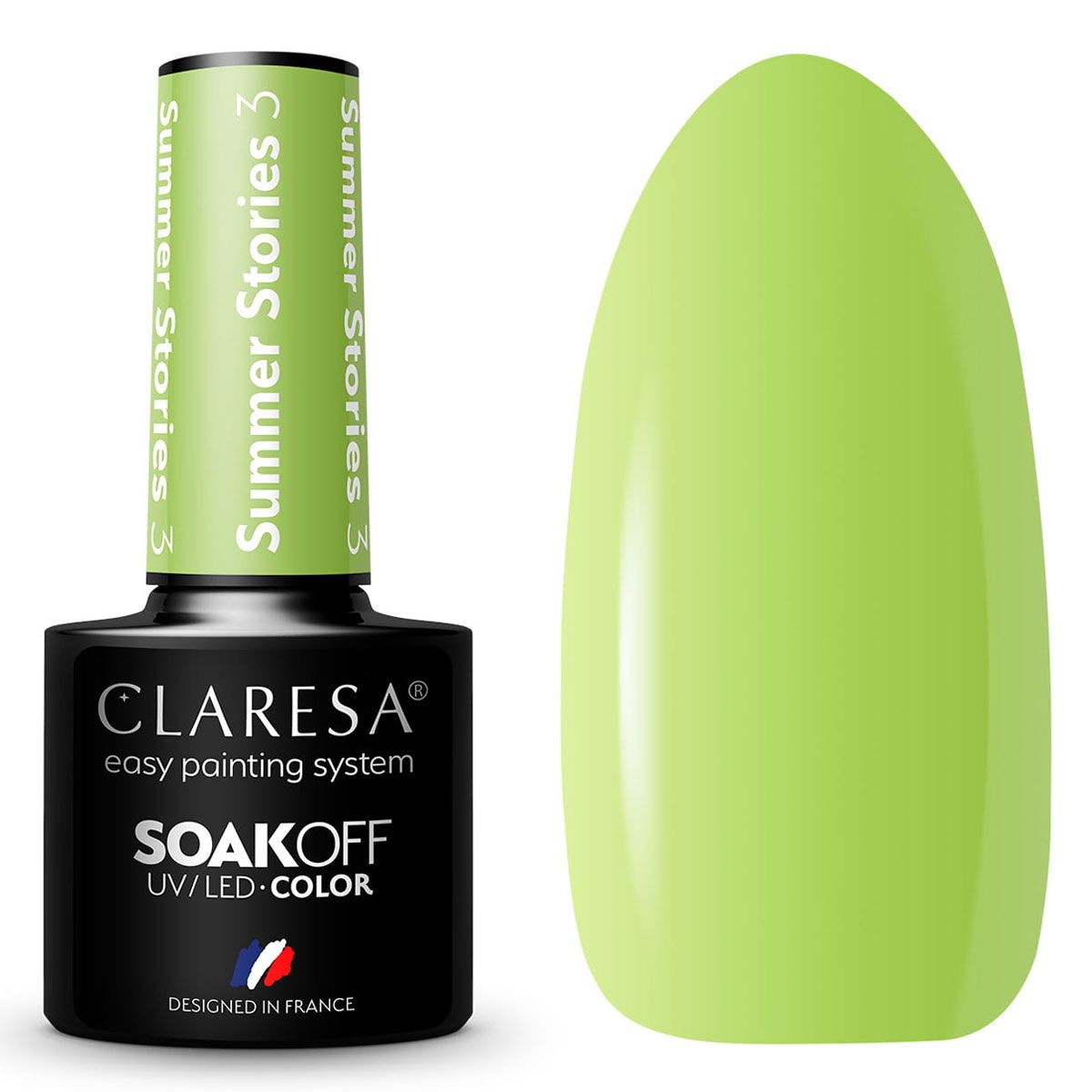 Claresa Vernis gel UV LED 5 ml Histoires d'été 3