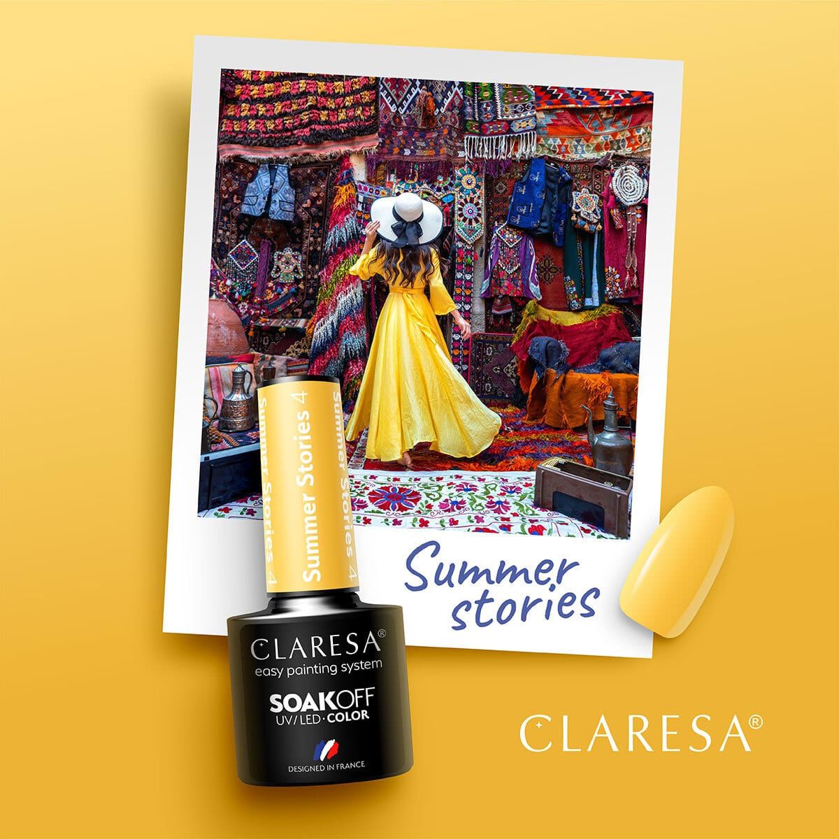 Claresa Vernis gel UV LED 5 ml Histoires d'été 4