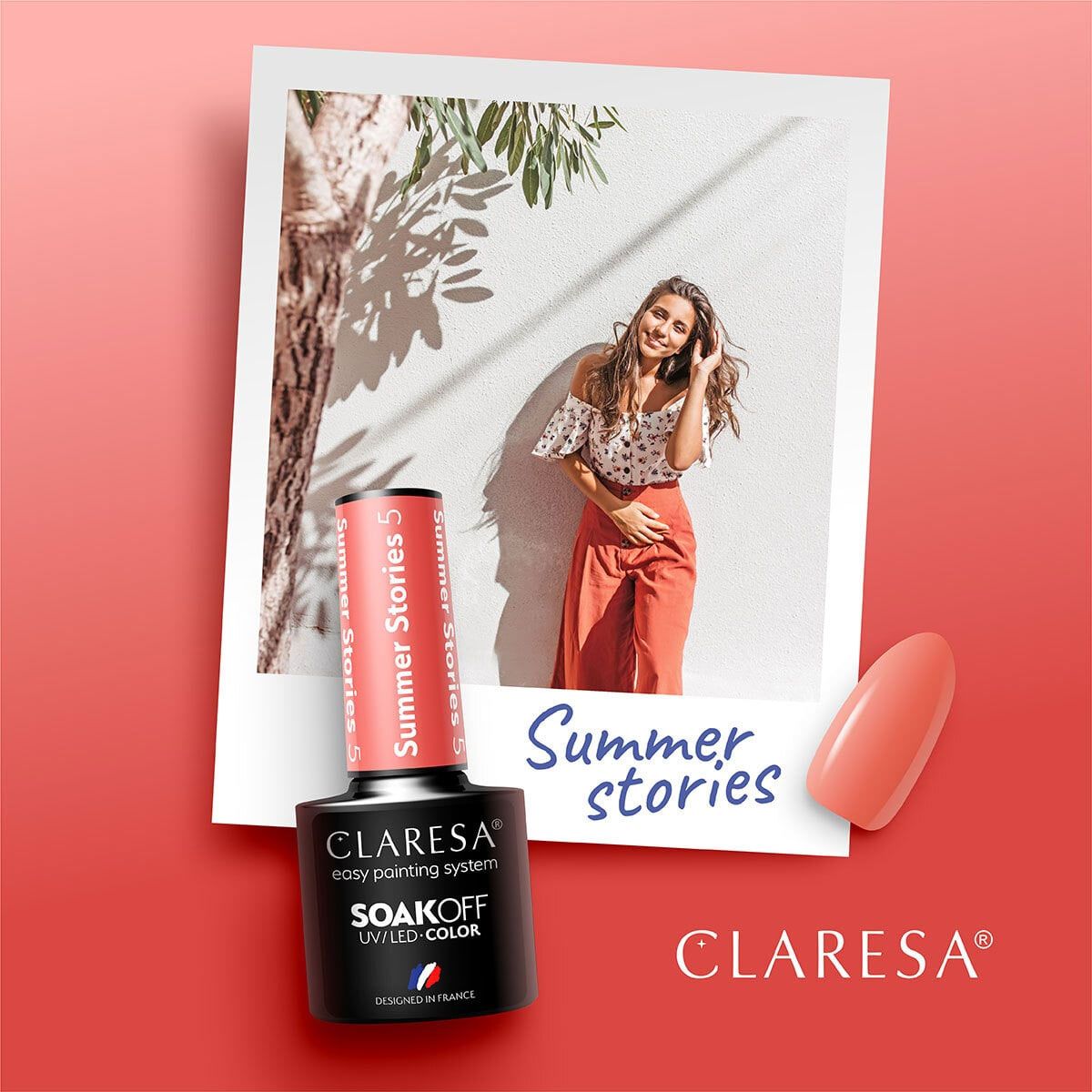 Claresa Vernis gel UV LED 5 ml Histoires d'été 5