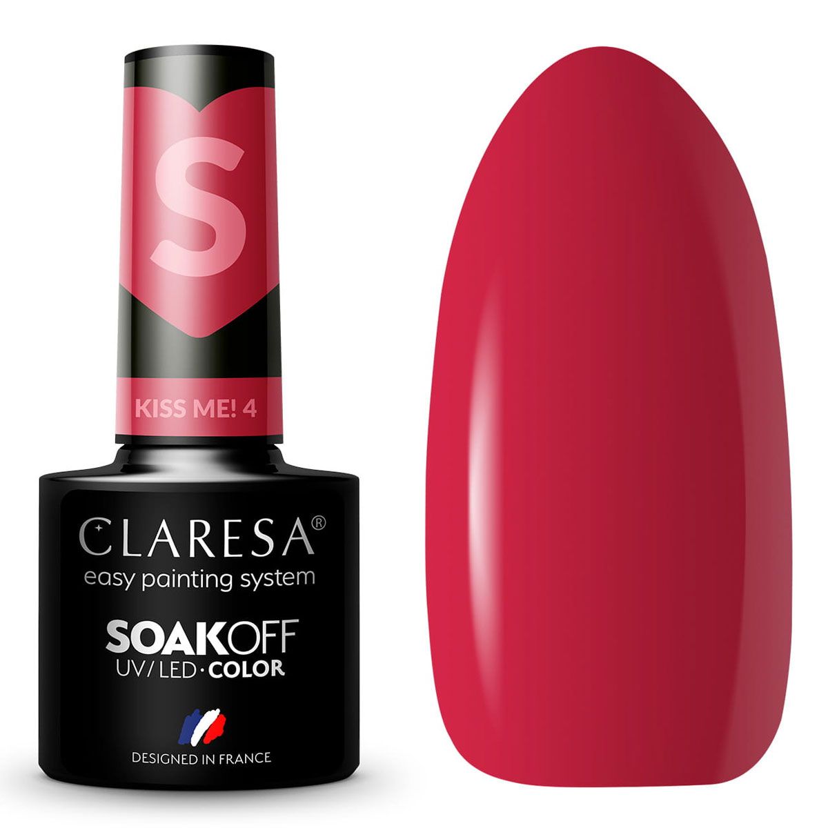 Claresa Vernis Gel UV LED 5 ml Kiss Me 4