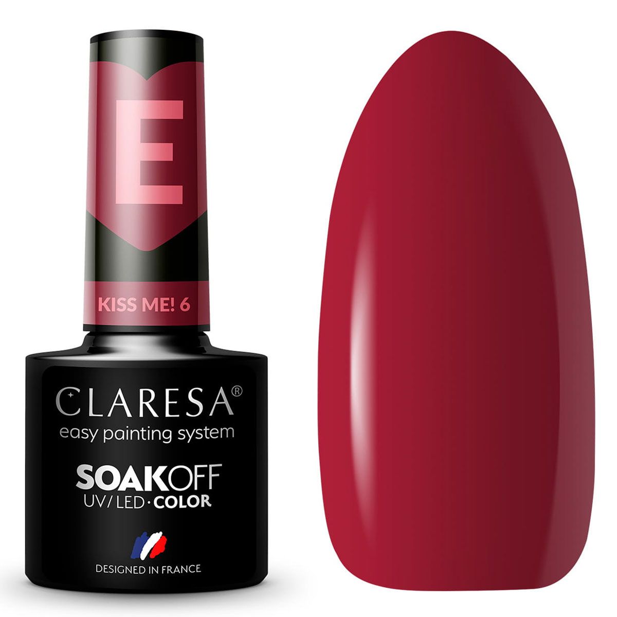 Claresa Vernis Gel UV LED 5 ml Kiss Me 6