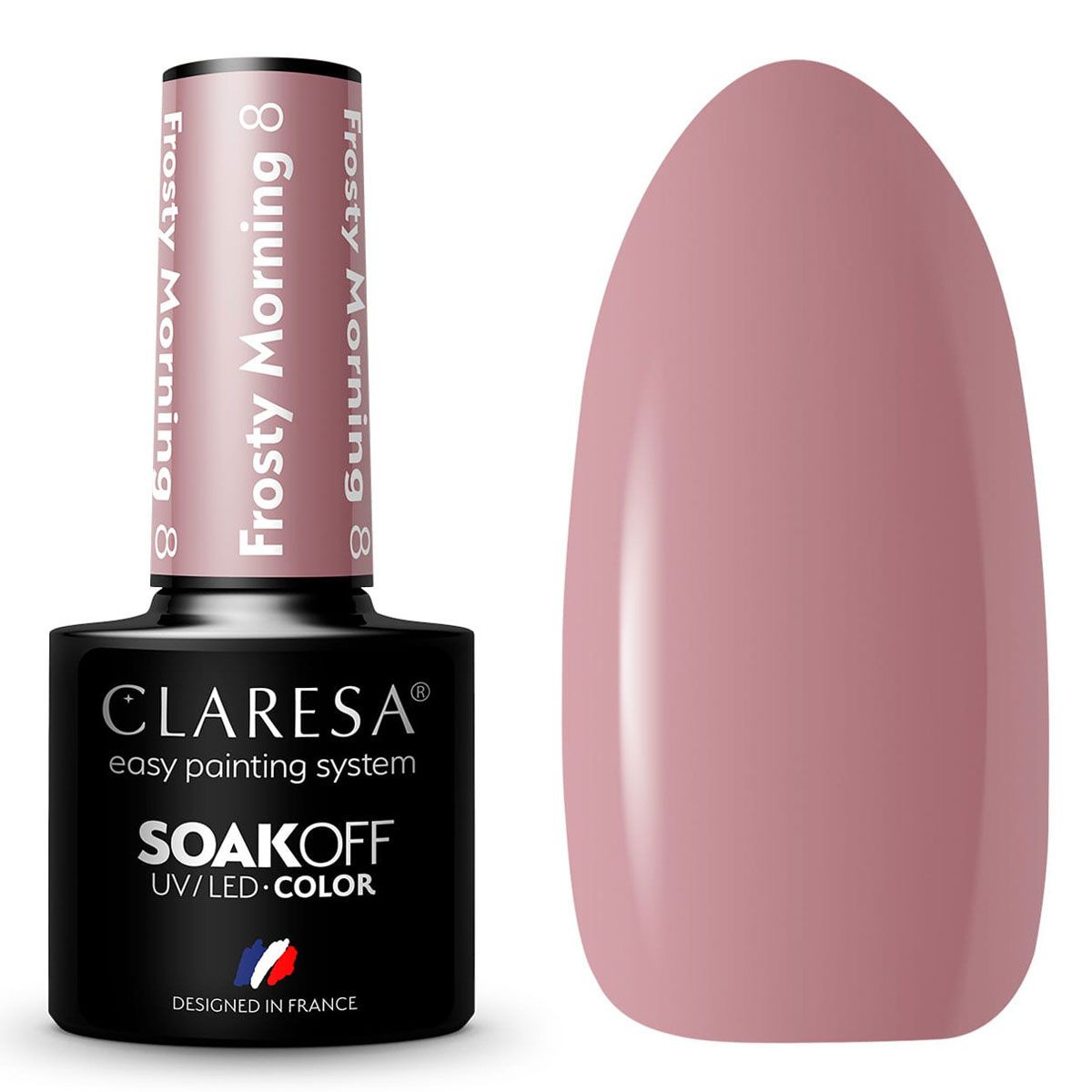 Claresa Vernis Gel UV LED 5 ml Frosty Morning 8