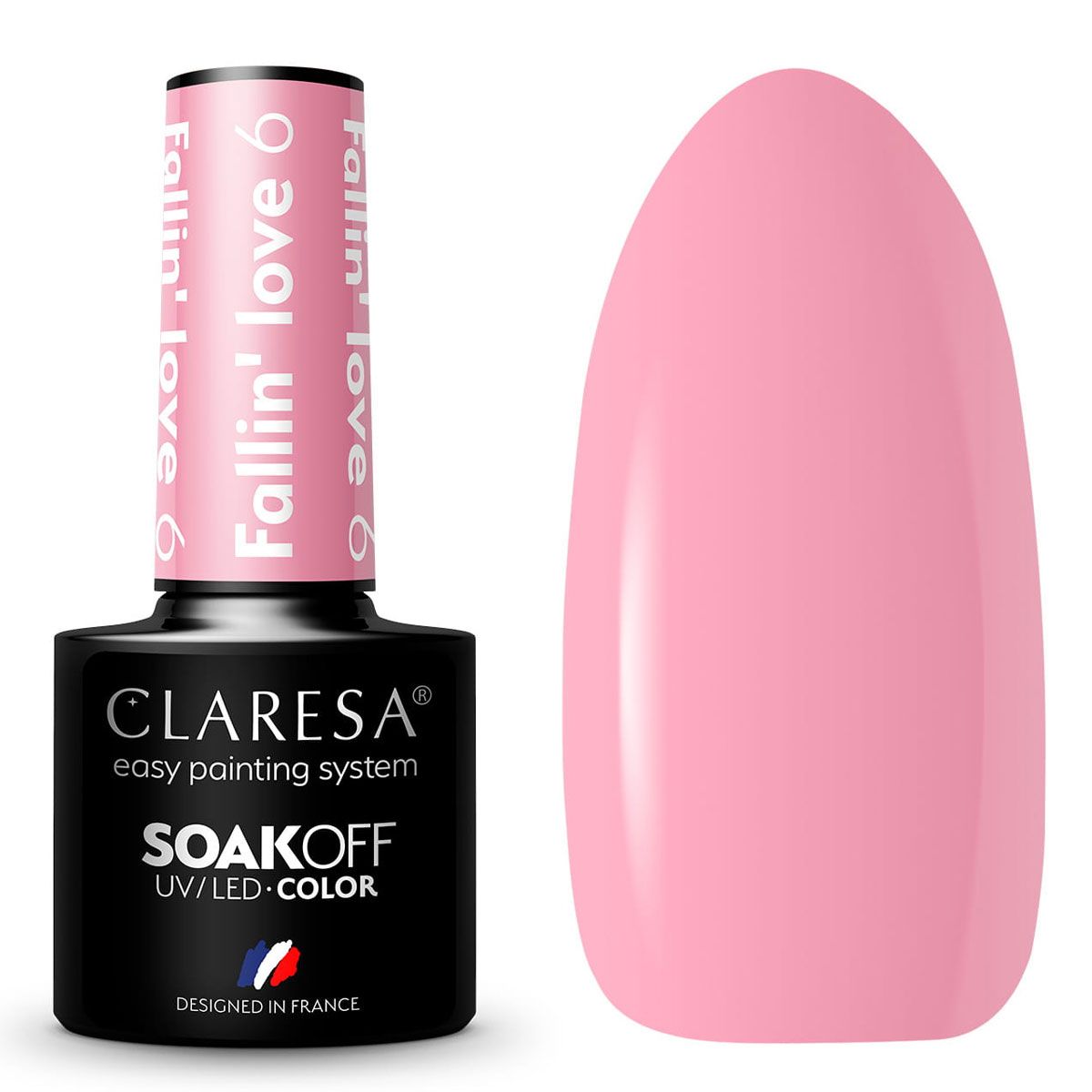 Claresa Vernis Gel UV LED 5 ml Fallin' Love 6