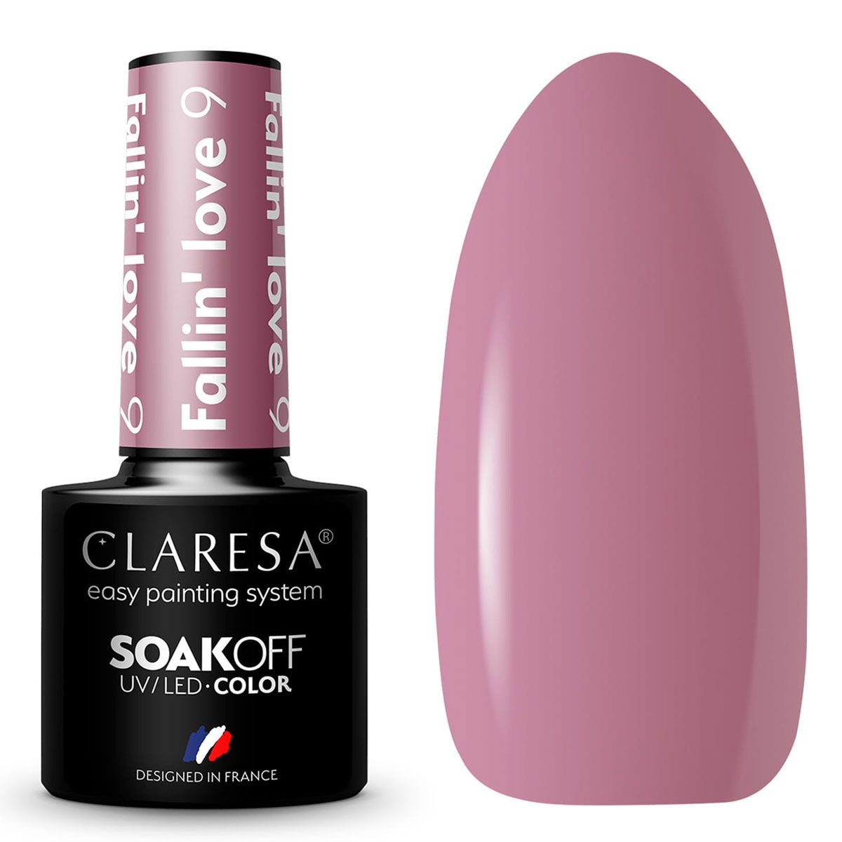 Claresa Vernis Gel UV LED 5 ml Fallin' Love 9