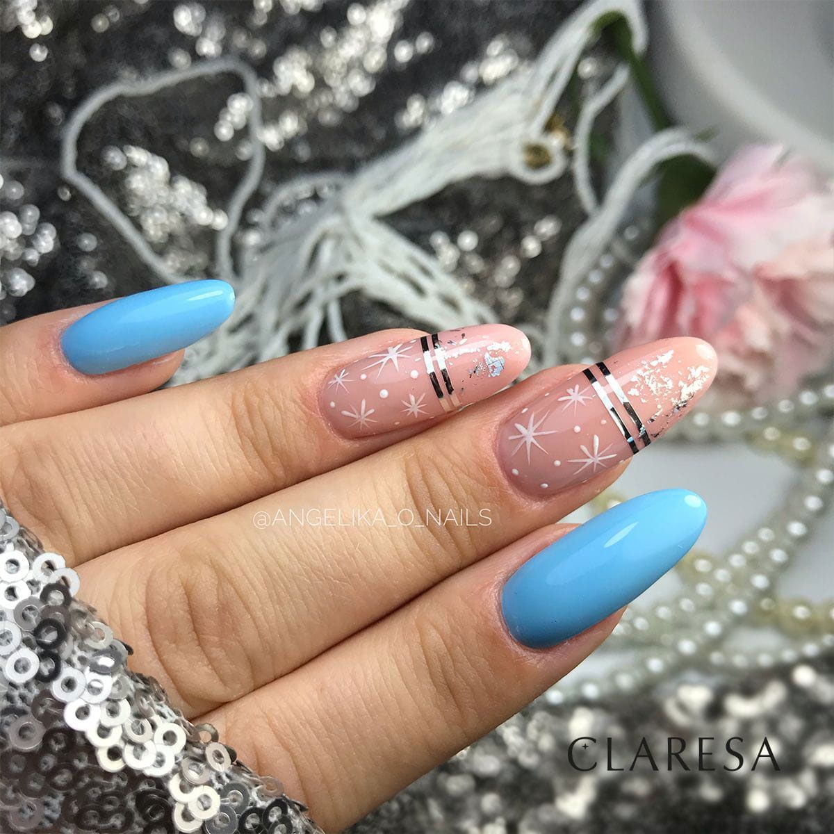 Claresa Vernis Gel UV LED 5 ml Bleu 702 Sunny Garden