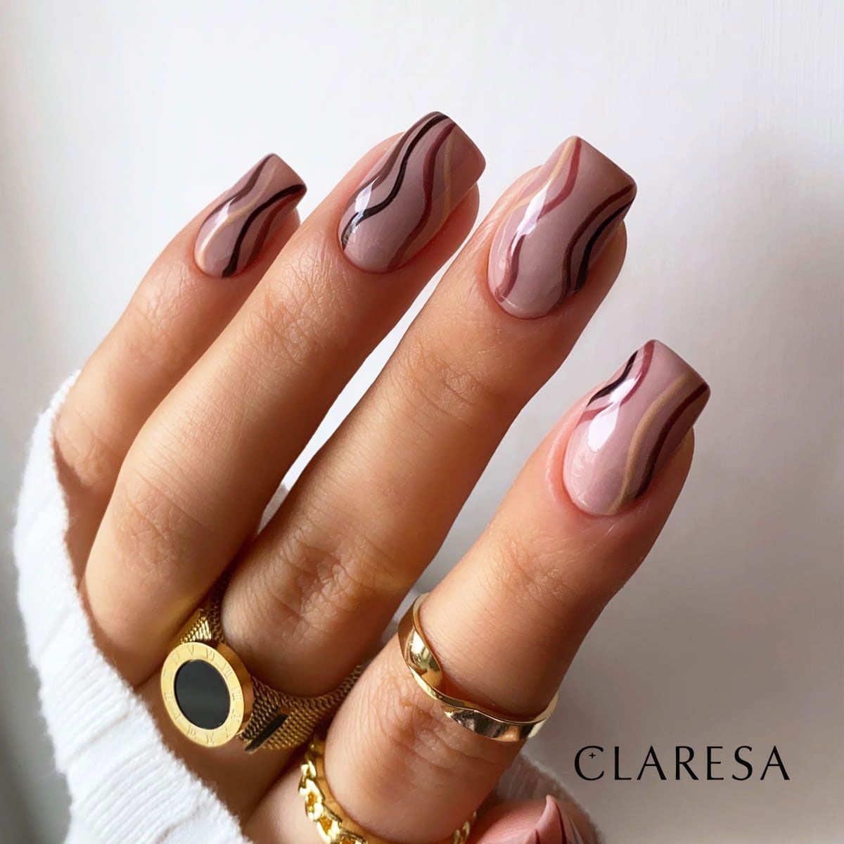 Claresa vernis gel uv led 5 ml marron 304 emmène-moi à la rivière