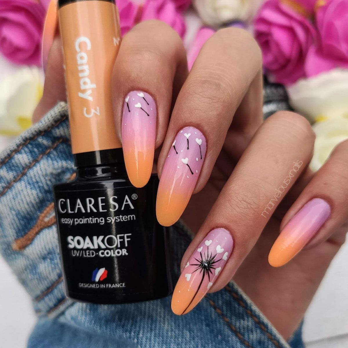 Claresa Vernis Gel UV LED 5 ml Bonbon 3