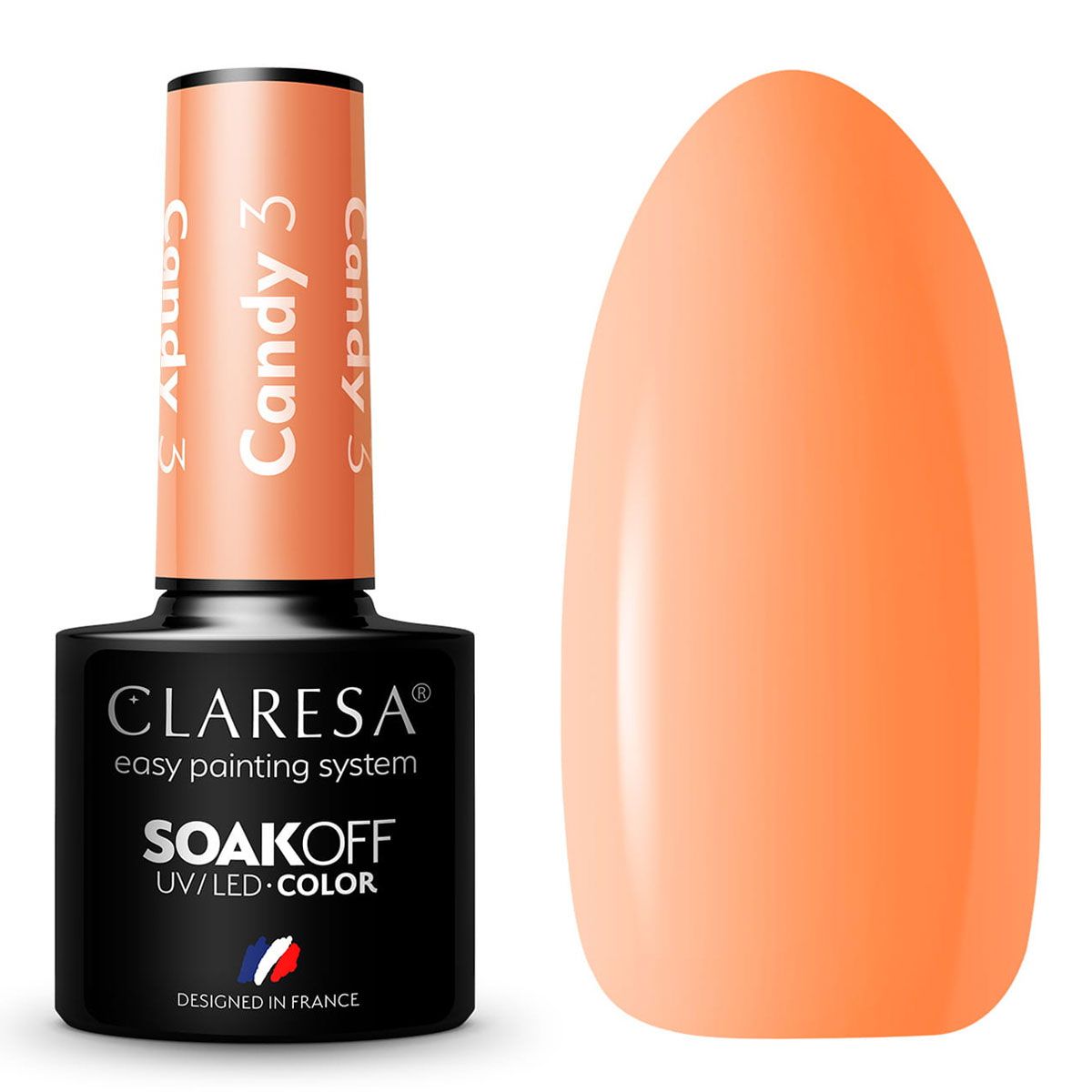 Claresa Vernis Gel UV LED 5 ml Bonbon 3