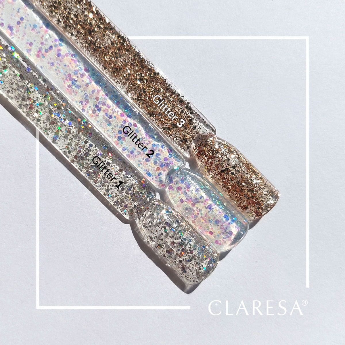 Claresa Vernis Gel UV LED 5 ml Paillettes 1