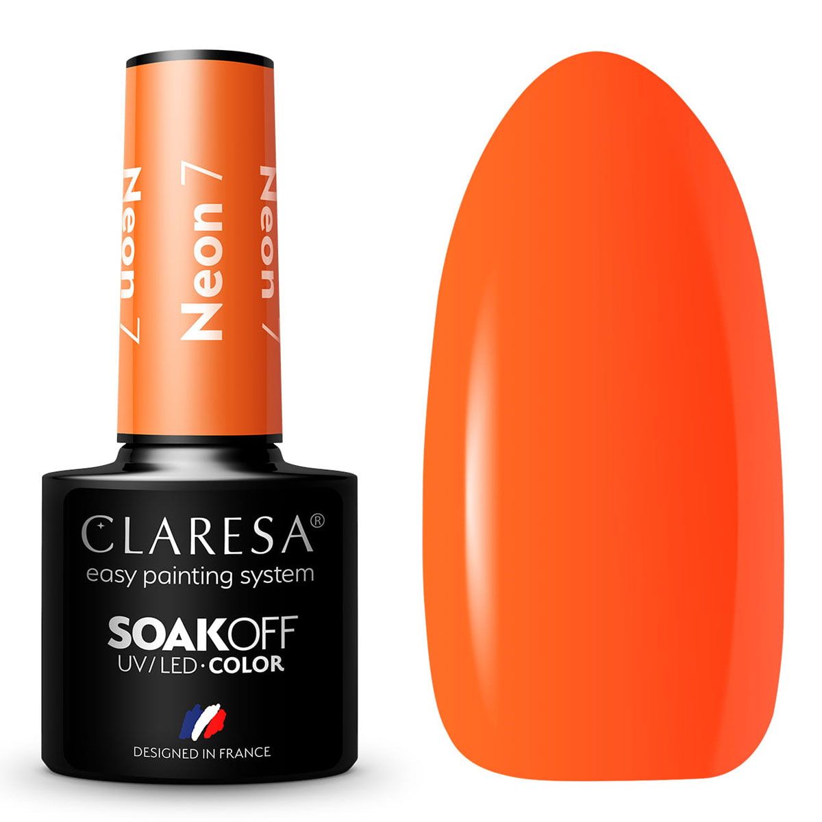 Claresa Vernis Gel UV LED 5 ml Néon 7