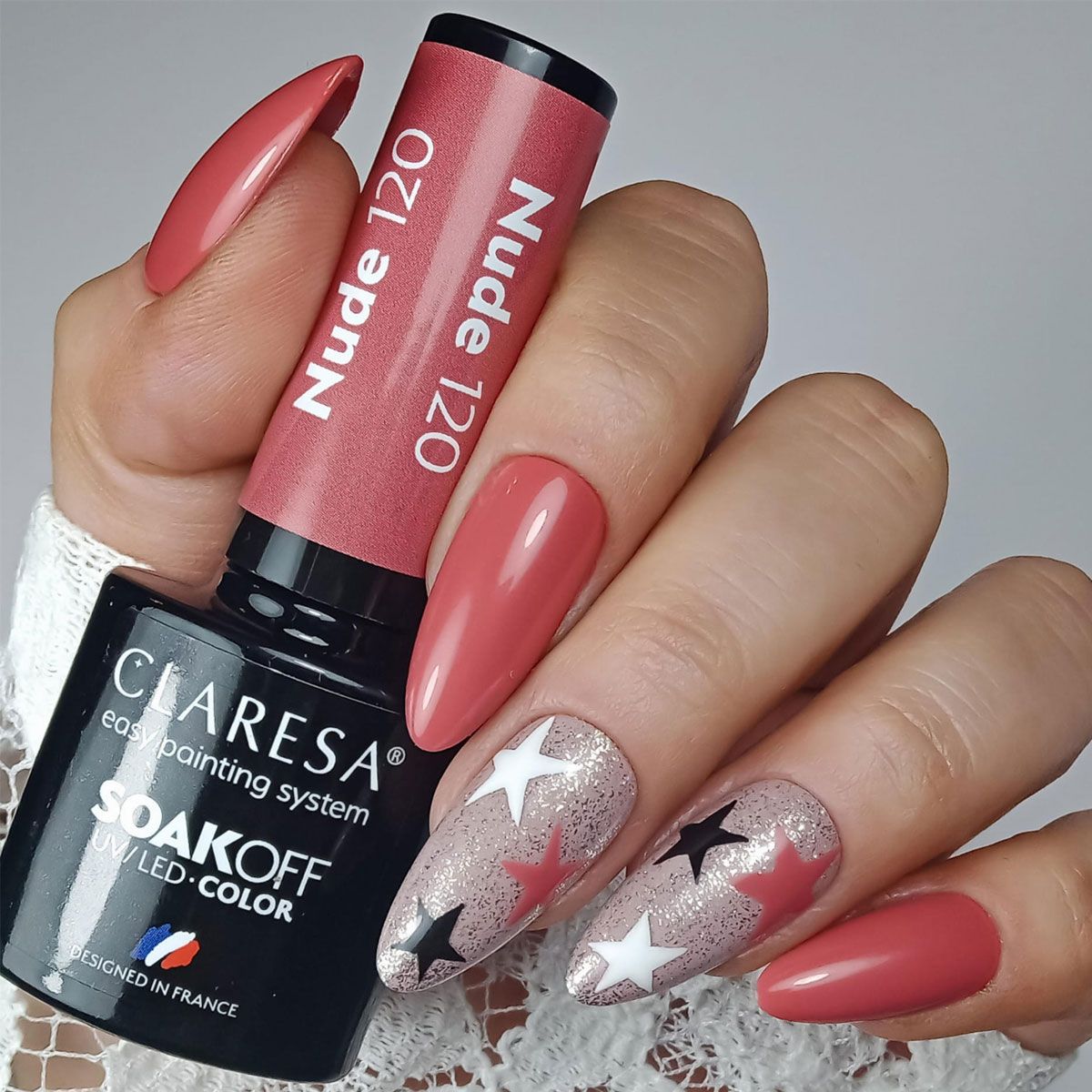 Claresa Vernis Gel UV LED 5 ml Nude 120
