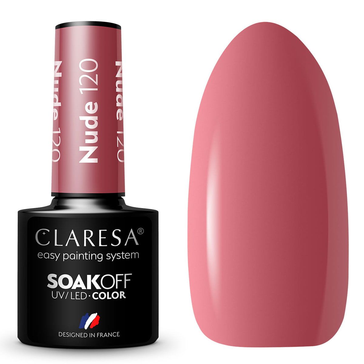 Claresa Vernis Gel UV LED 5 ml Nude 120