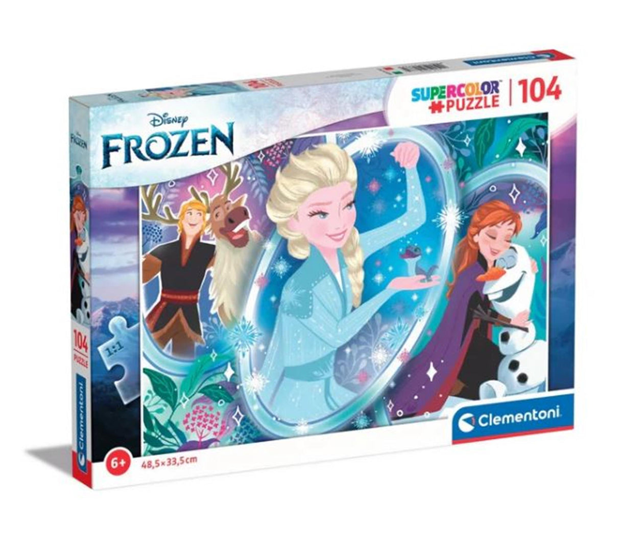 Clementoni puzzle 104pcs congelés
