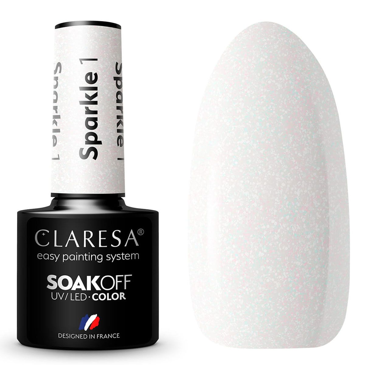 Claresa Vernis Gel UV LED 5 ml Sparkle 1