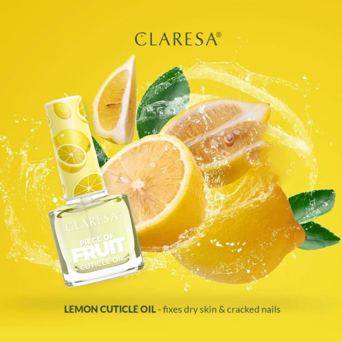 Claresa huile pour cuticules citron 5ml