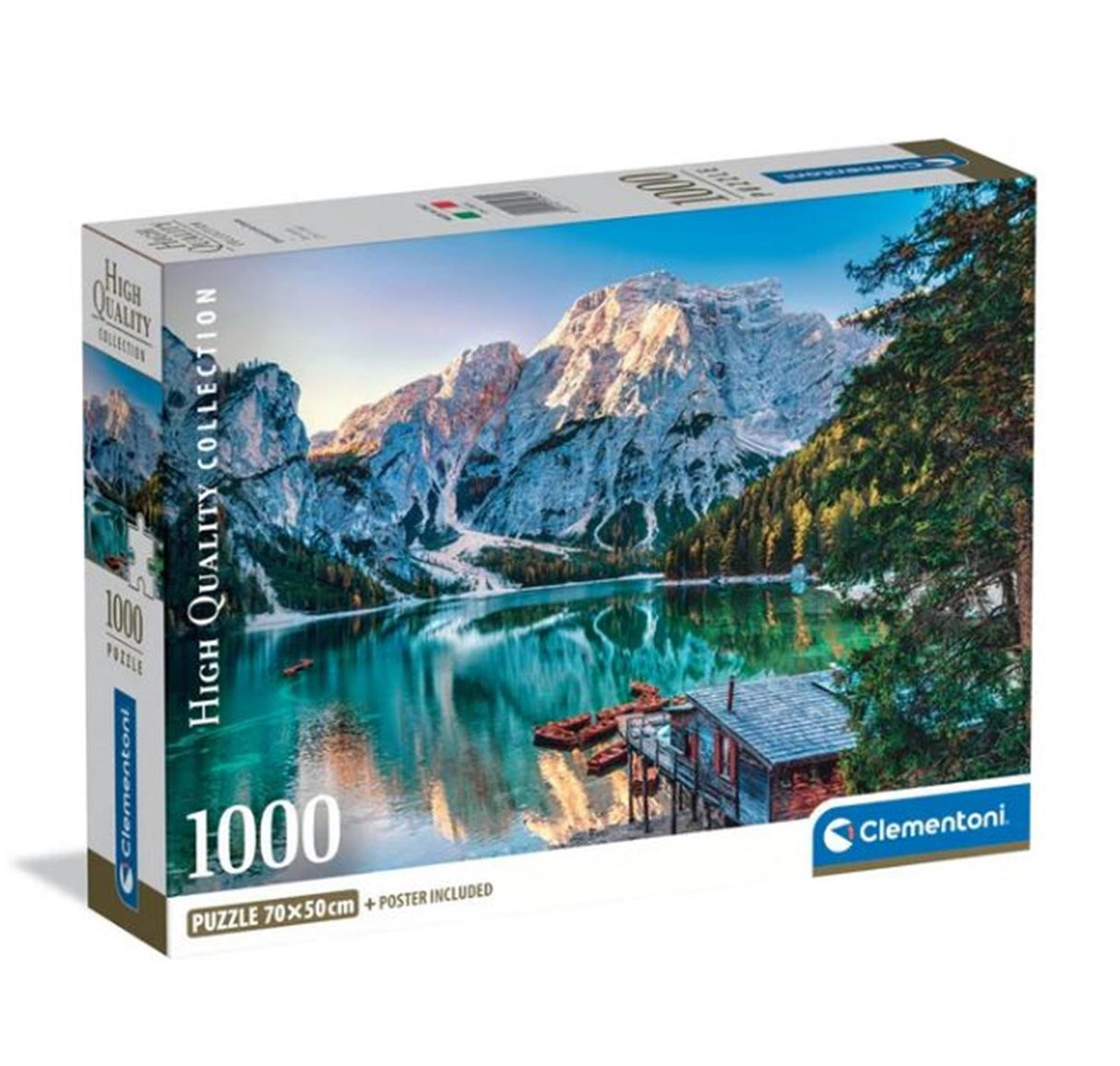 Clementoni puzzle 1000pcs lac émeraude
