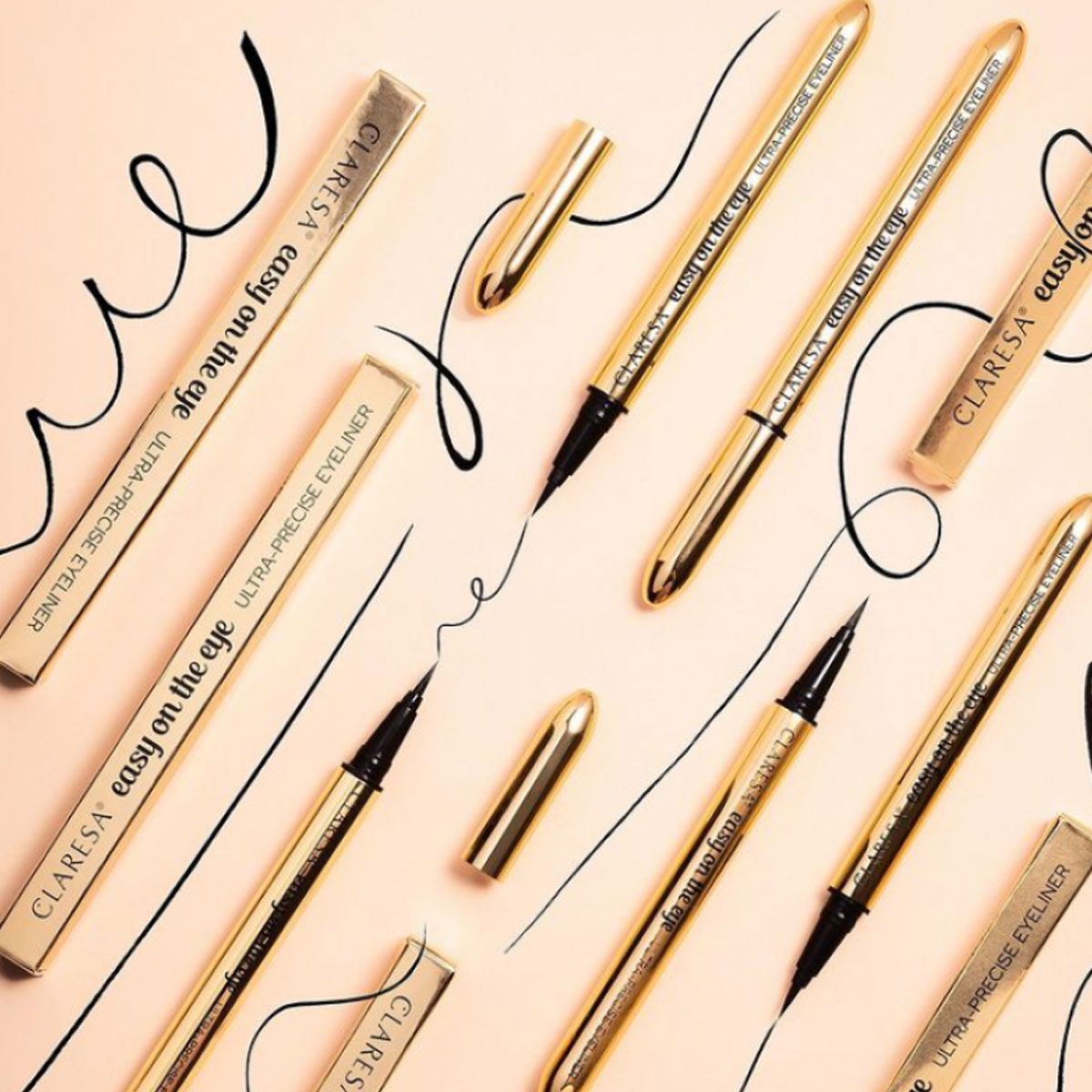 Claresa stylo eye-liner doux pour les yeux noir