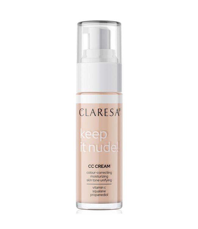 Claresa la garde nue ! cc crème 102 tiède moyenne 33gr.