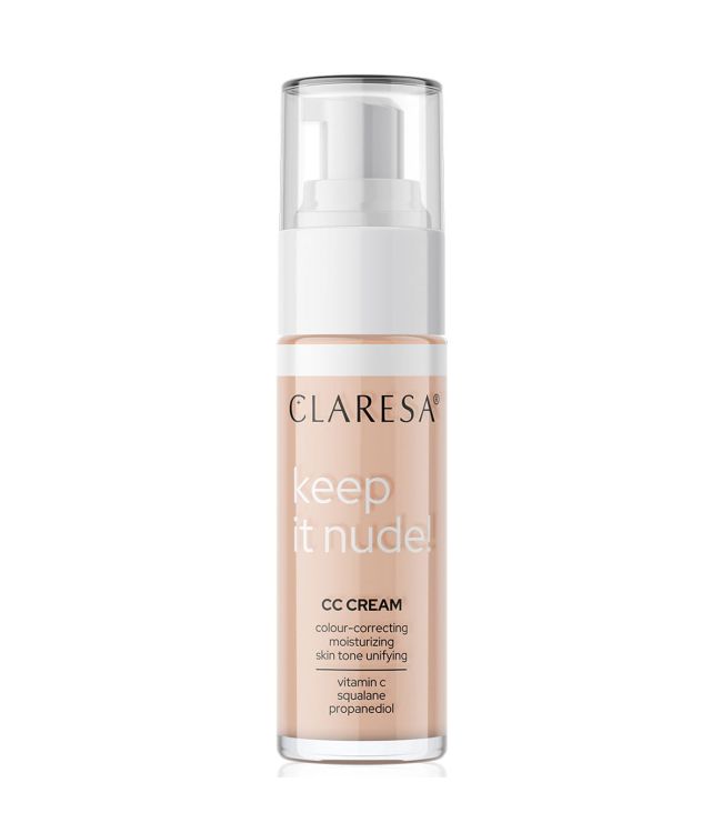 Claresa la garde nue ! cc crème 104 nue 33gr.