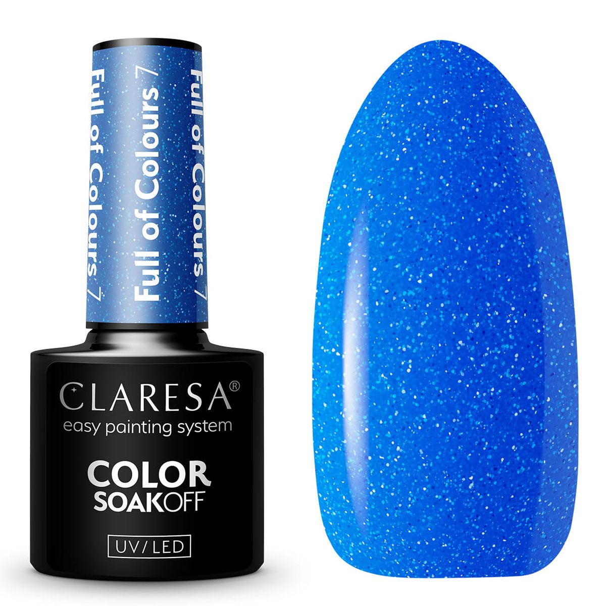 Claresa Vernis Gel UV LED 5 ml Plein de Couleurs 7