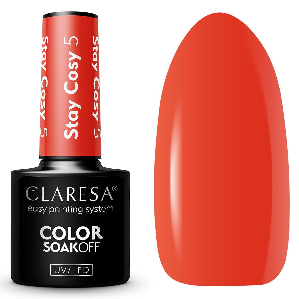 Claresa Vernis Gel UV LED 5 ml Stay Cosy 5