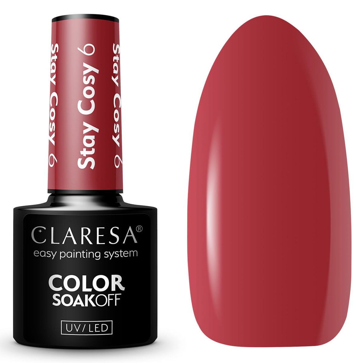 Claresa Vernis Gel UV LED 5 ml Stay Cosy 6