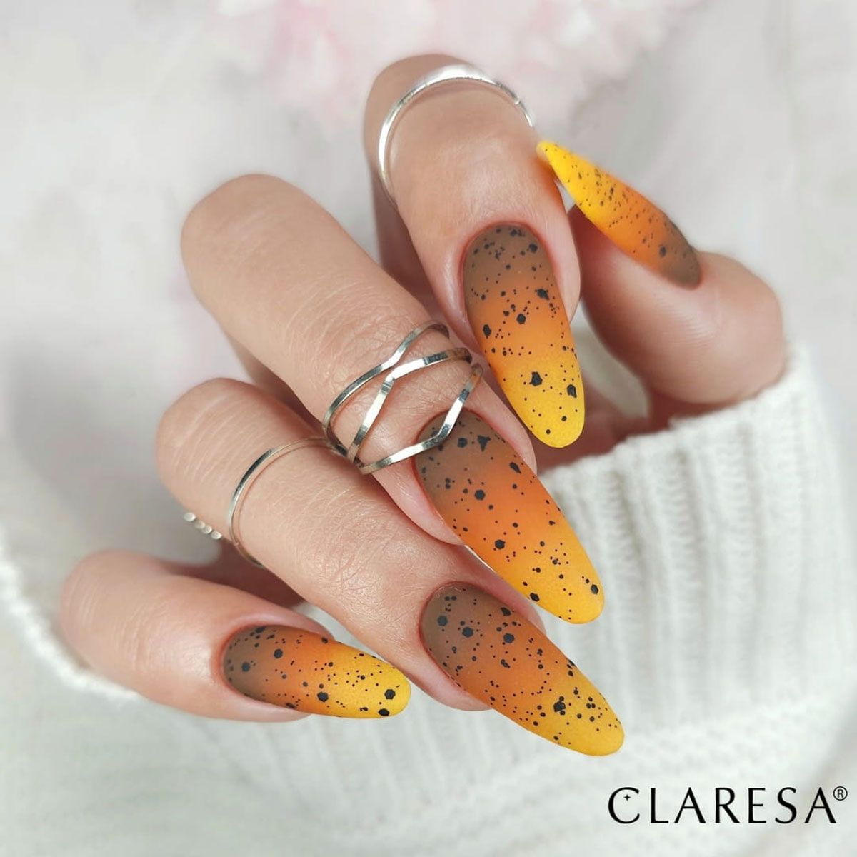 Claresa top coat bubble noir mat sans lingette 5ml