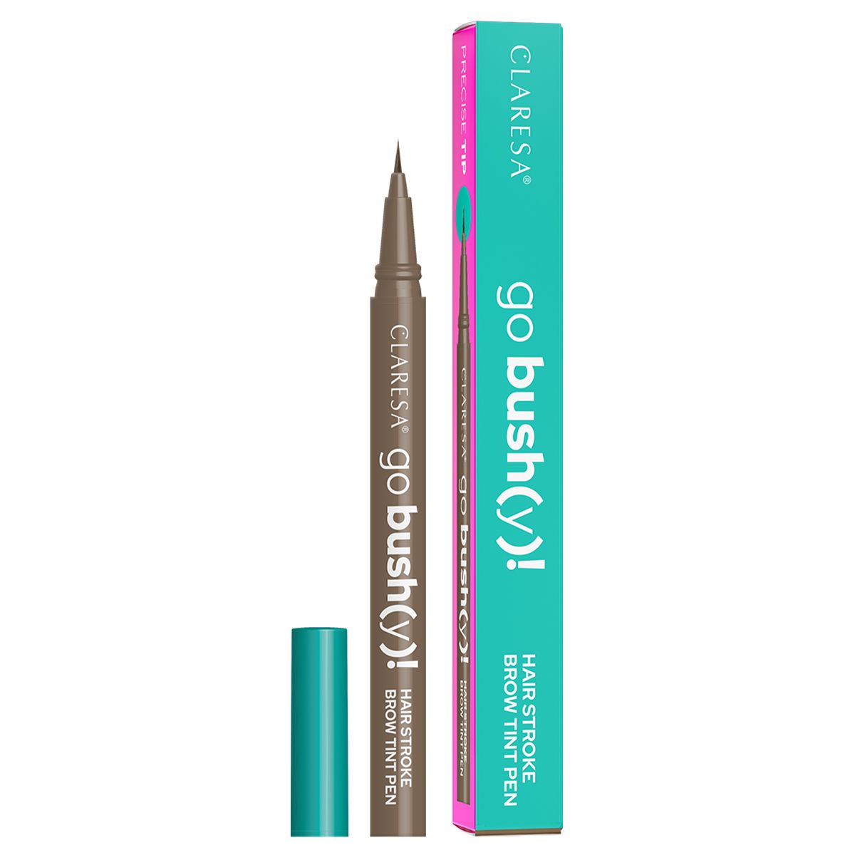 Claresa go stylo à sourcils touffu 01 brun cendré
