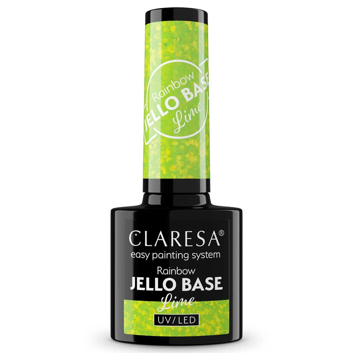 Claresa Rainbow Jello Base Coat Citron Vert 5 ml
