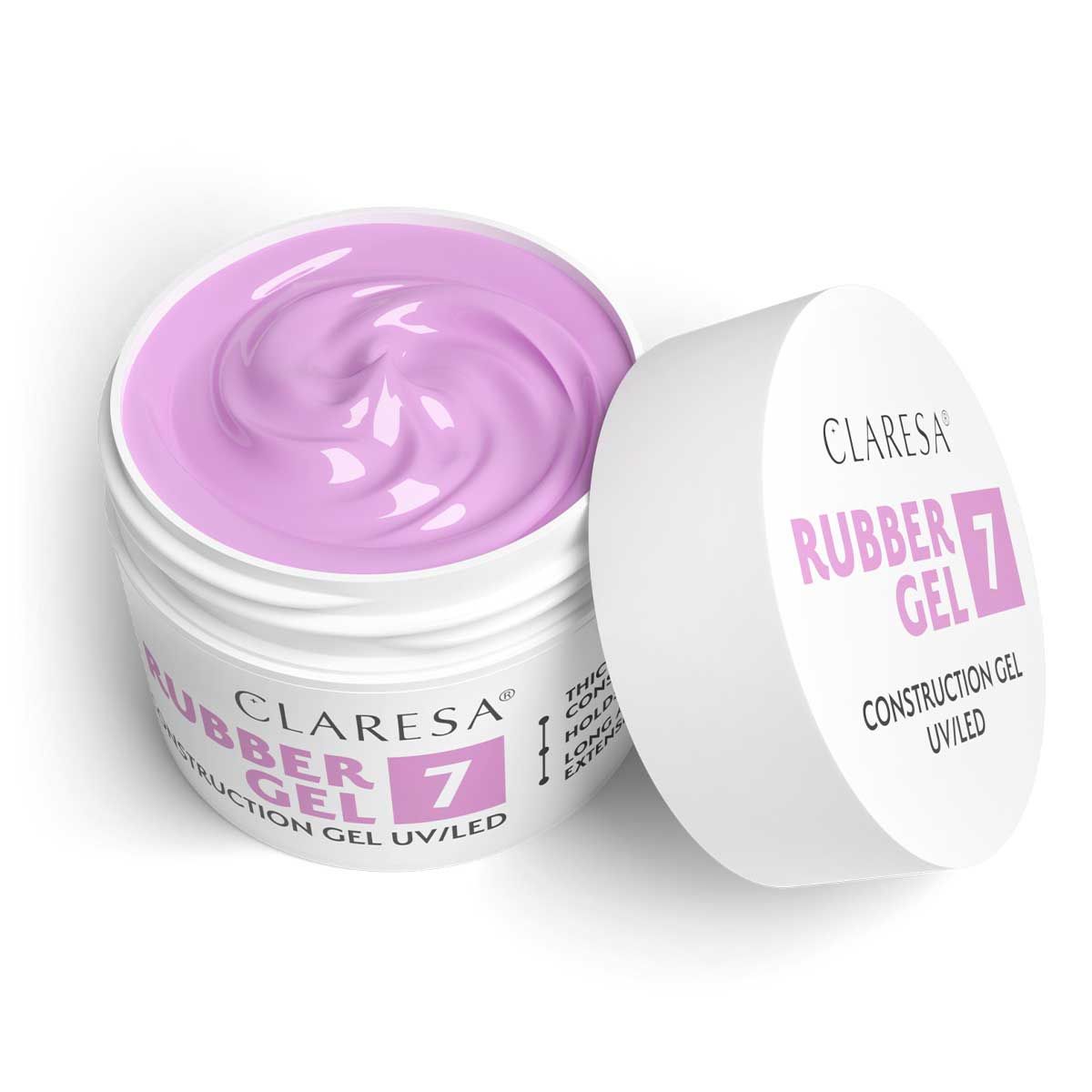 Claresa gel de caoutchouc 7 lilas doux 90gr.