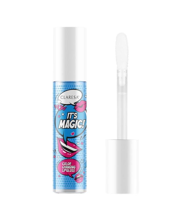 Gloss à lèvres Claresa, c'est un brillant à lèvres magique qui change de couleur