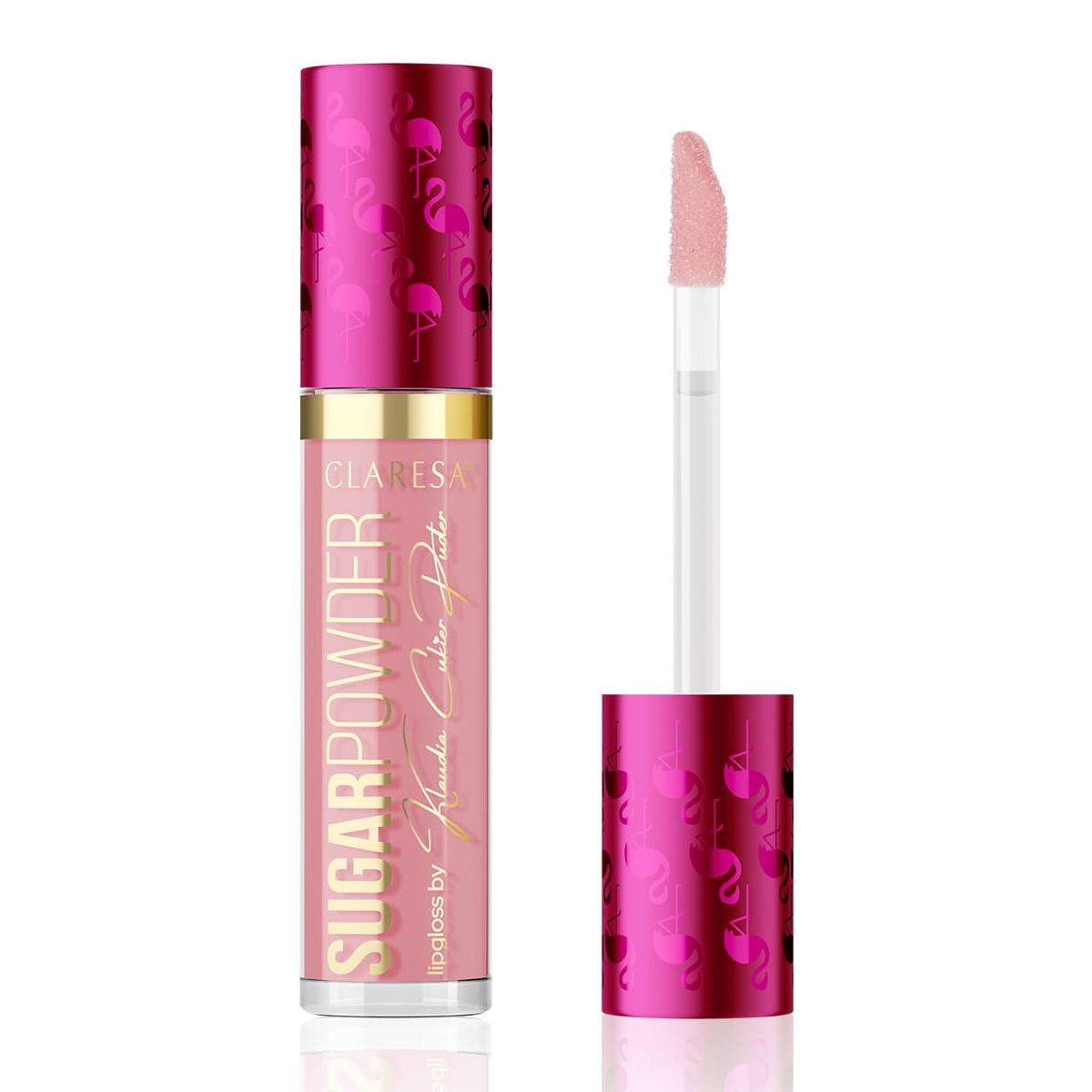 Claresa brillant à lèvres sucre en poudre 04 pinkobelo 5ml